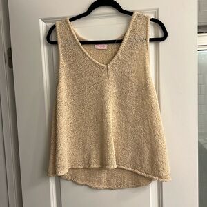 Pink Lily Crochet Matching set size medium, never worn